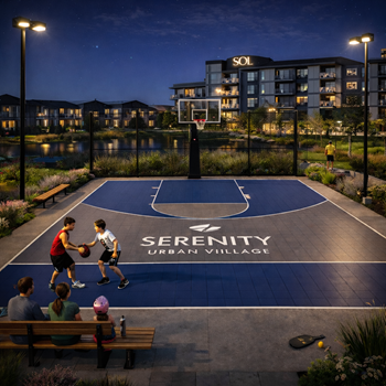 Basketball court